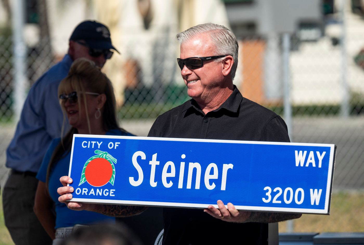 Orange street renamed after Bill Steiner, ‘champion of childhood’ 1 OCR L SFORZA STEINER 0806 01 PB 1 F08uRe