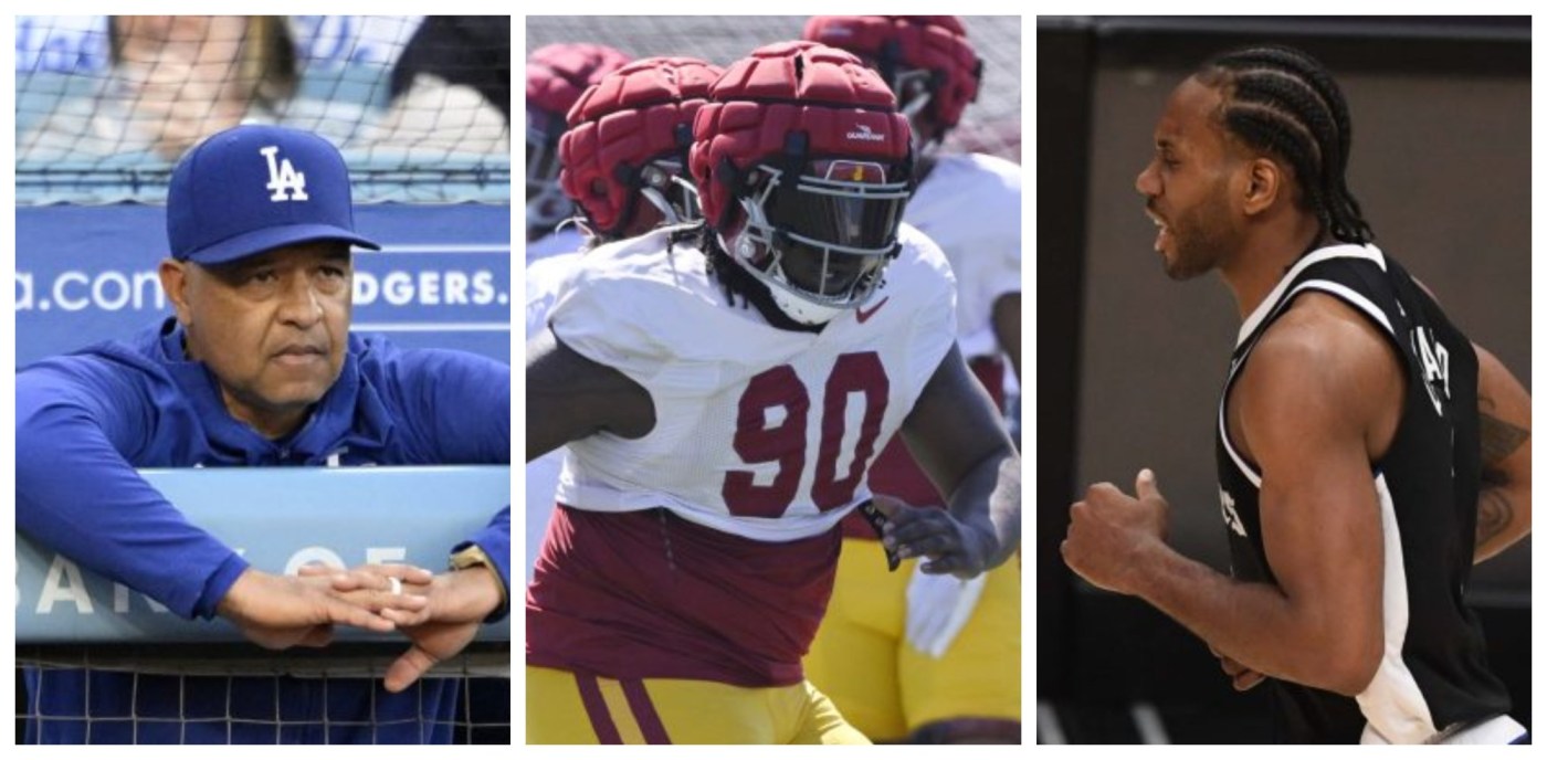 The Audible: On the Dodgers, college player empowerment and Kawhi Leonard 1 0927 SPO LDN L AUDIBLE wmmITn