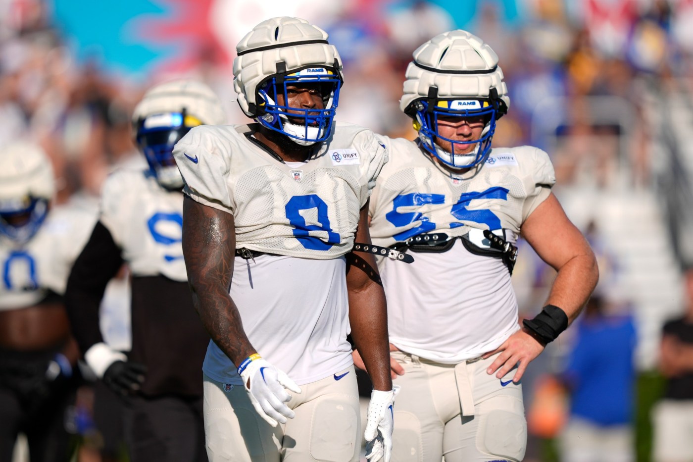 Rams rookies Jared Verse and Braden Fiske bonded by competition 1 LDN L RAMS 0809 01 2pPypH