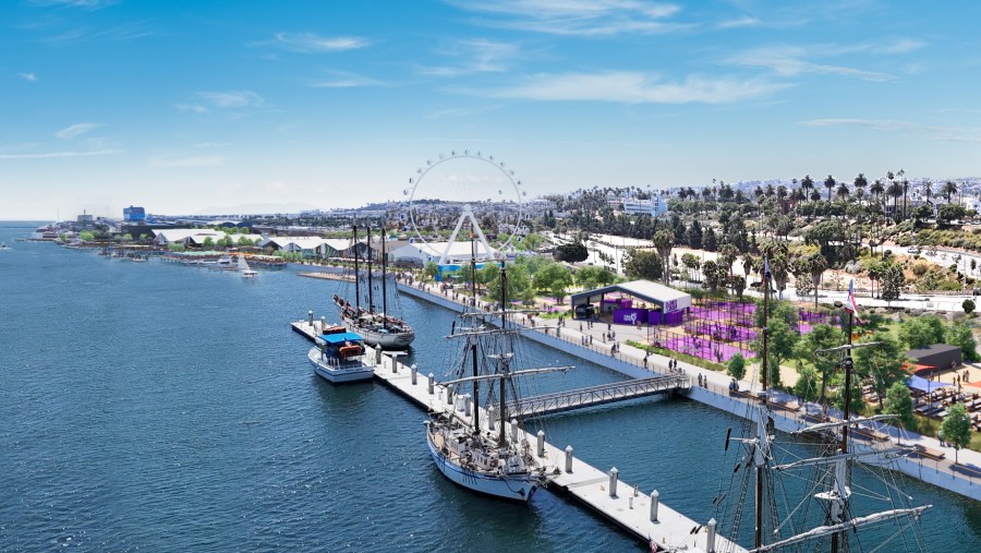 West Harbor view from channel. Courtesy of Studio One Eleven j2PVpH