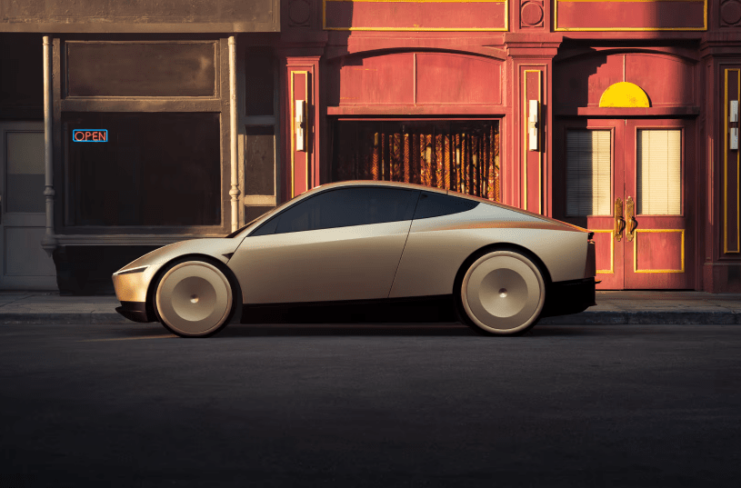 Elon Musk unveils autonomous Cybercab at Burbank event 1 cab2 c59GWw