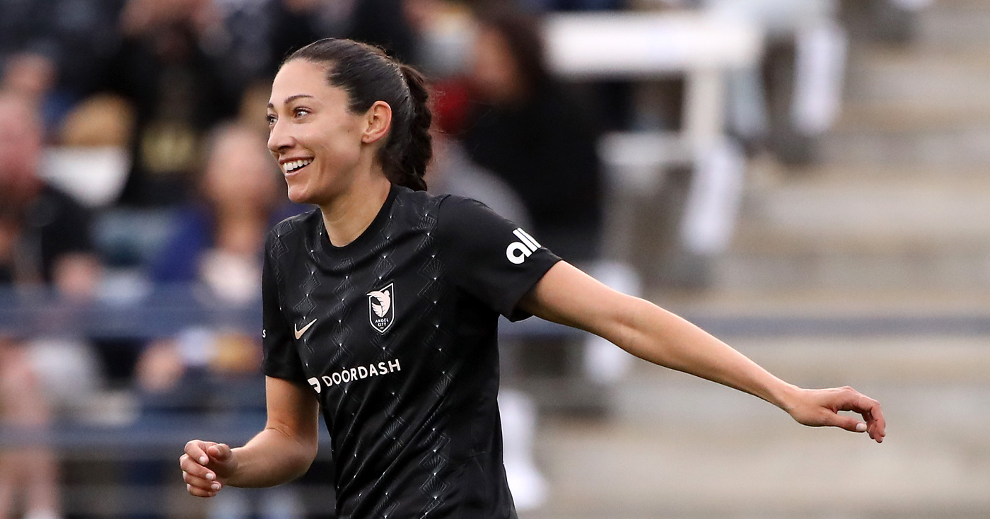 Christen Press scores 1st goal since 2-year injury layoff as Angel City ties North Carolina 1 imageedit 7 2785455711 kCzYVV