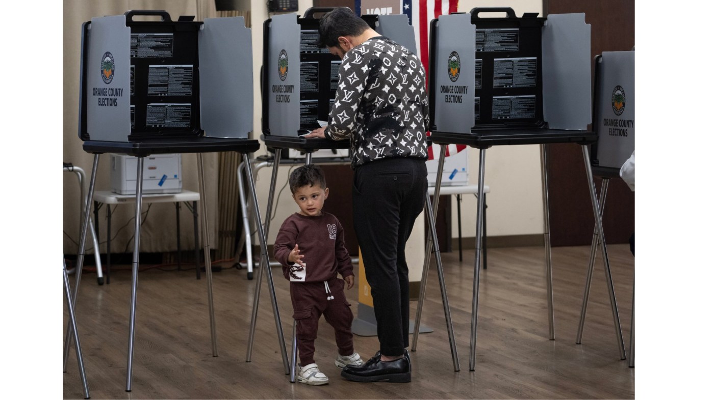Orange County voters deal with Election Day stress, worry about what’s next 9 16x9 OCR L SFORZA ELECTIONDAY 1106 03 MS sl2AAd