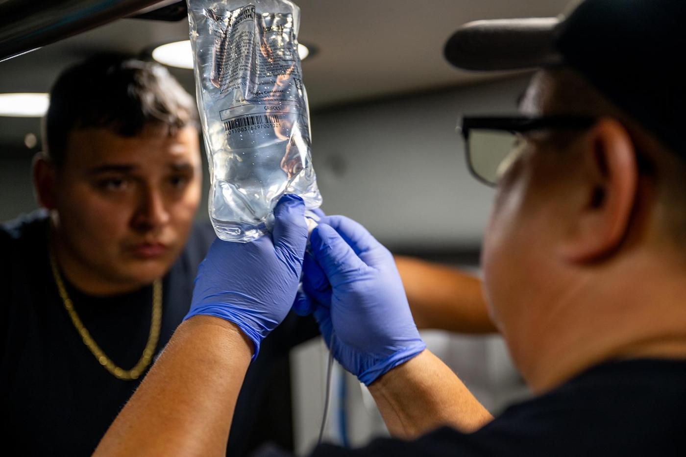 Nationwide IV fluid shortage could change how hospitals manage patient hydration 1 202411200400MCT PHOTO US NEWS HEALTH IV FLUID SHORTAGE GET VUmnJr