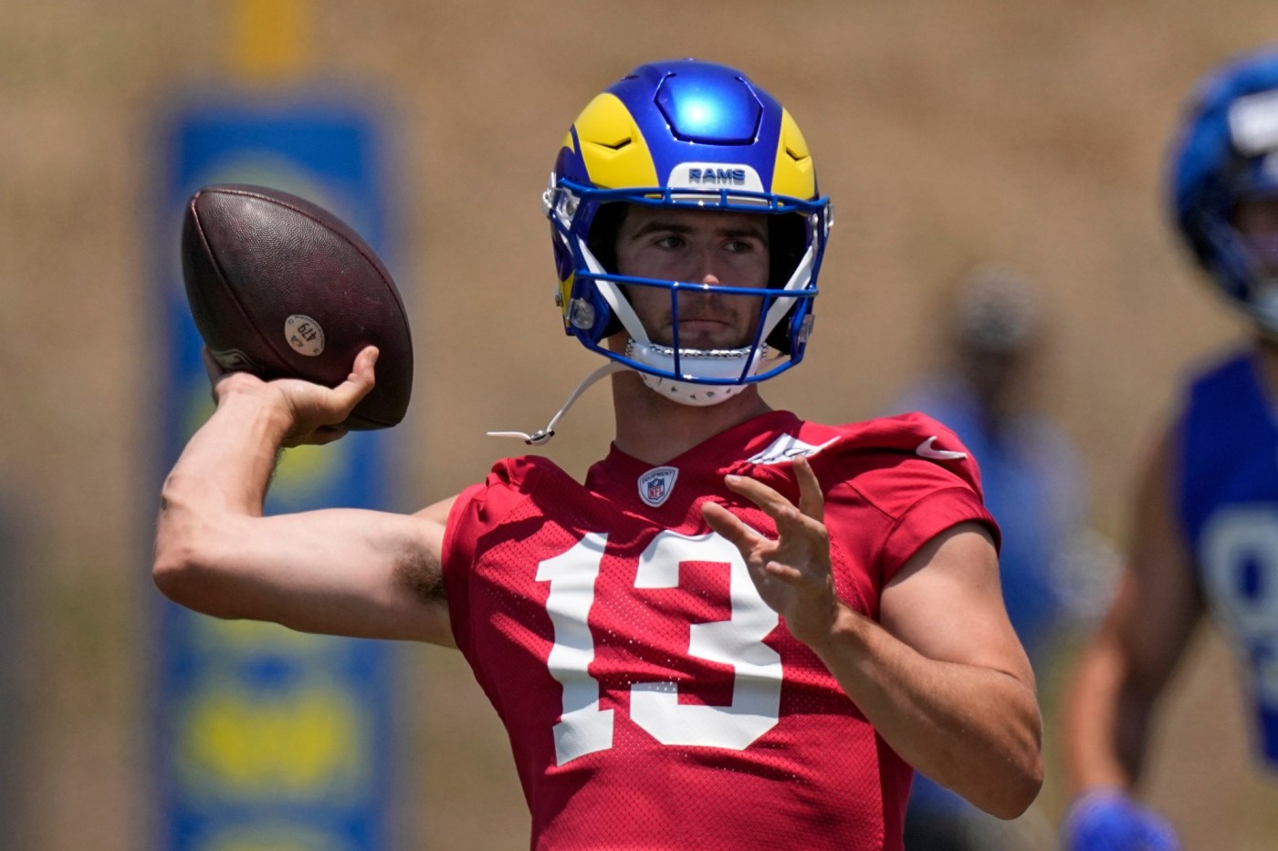 Rams QB Stetson Bennett IV continues to work despite limited opportunities 4 AP24156860159256 FWT3Ta