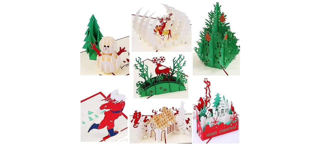 Top holiday cards to spread cheer this season 4 best bluboon 3d holiday greeting card WZEa3P