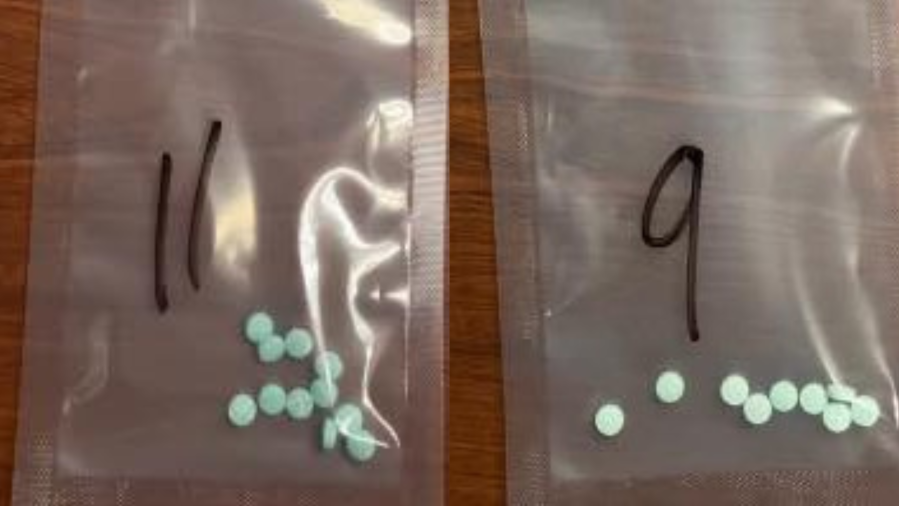 Police find nearly 2 dozen fentanyl pills during Inland Empire arrest 3 fentanyl pills JtKUo0
