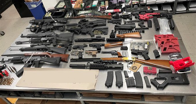 Cache of homemade guns seized in San Jose domestic violence incident 2 san jose police guns assault arrest 44463e vmOJlY