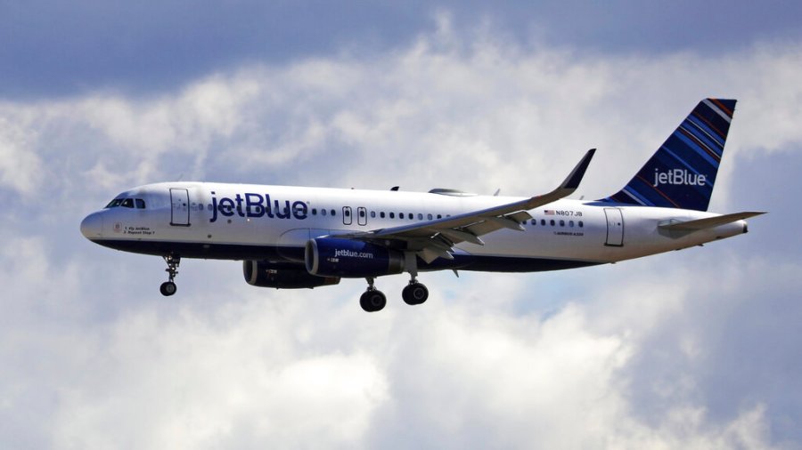 JetBlue sued after 'watermelon' sized ice block drops through roof of Southern California home 1 AP21071672208596 77JIj1