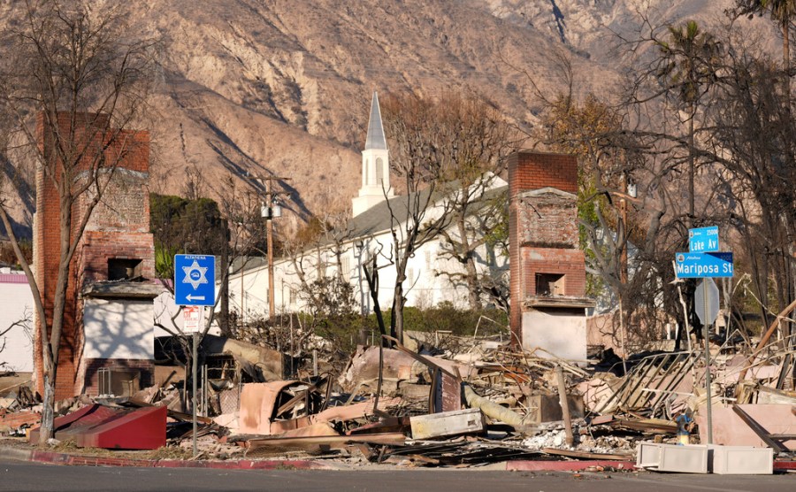 After fires, even surviving homes can be 'filled with ash and smoke damage' 1 AP25015008424740 wVPdPH