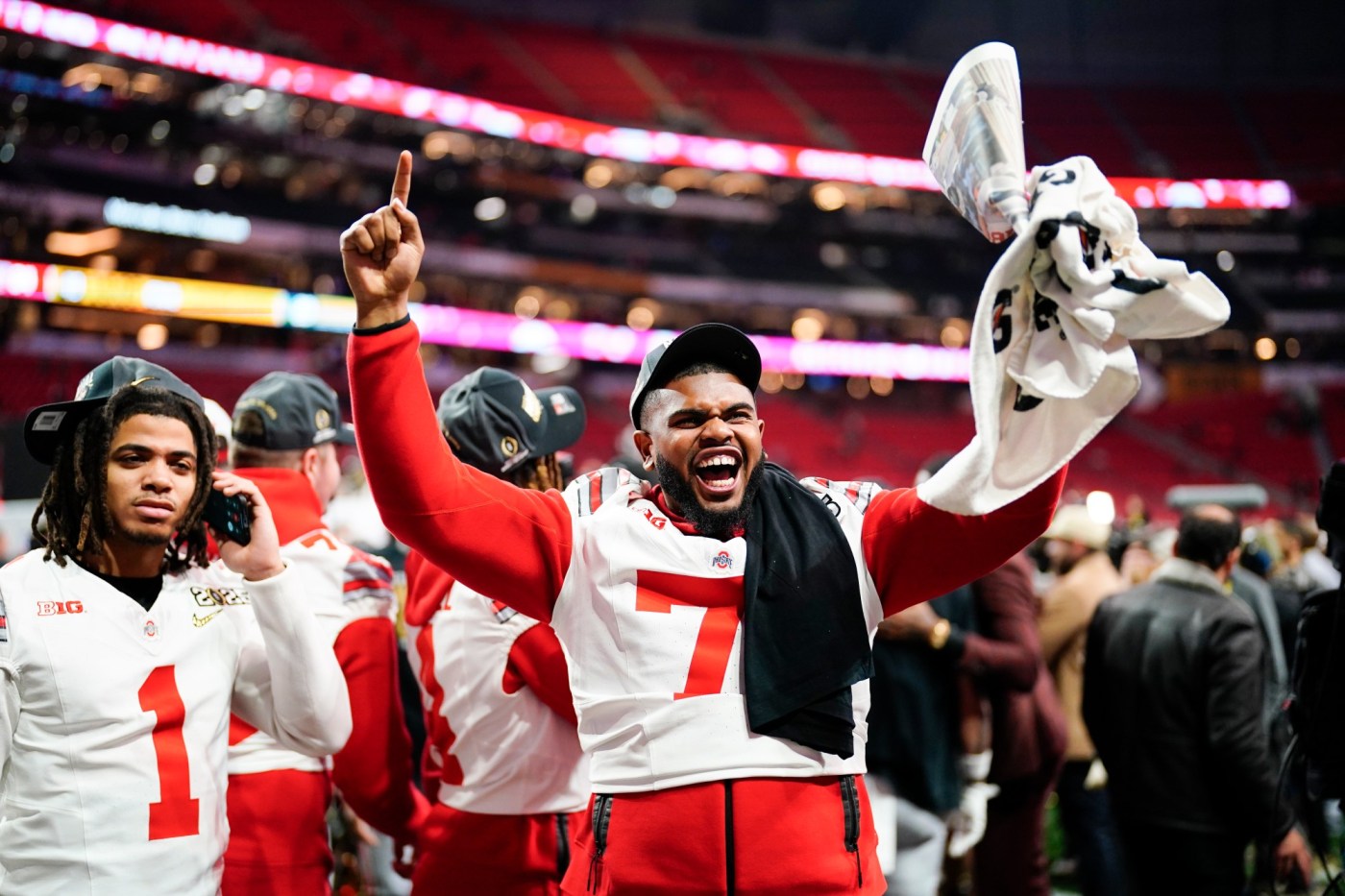 Ohio State celebrates title, gets ready for changes coming to college football in 2025 1 AP25021180164614 1 QLMA71