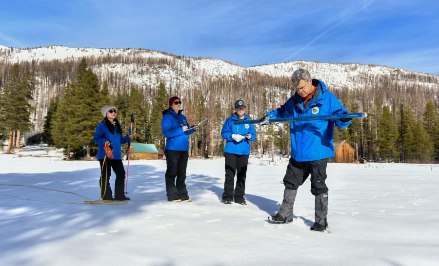 Here's how much December storms boosted Northern California's snowpack 2 NS1 9754