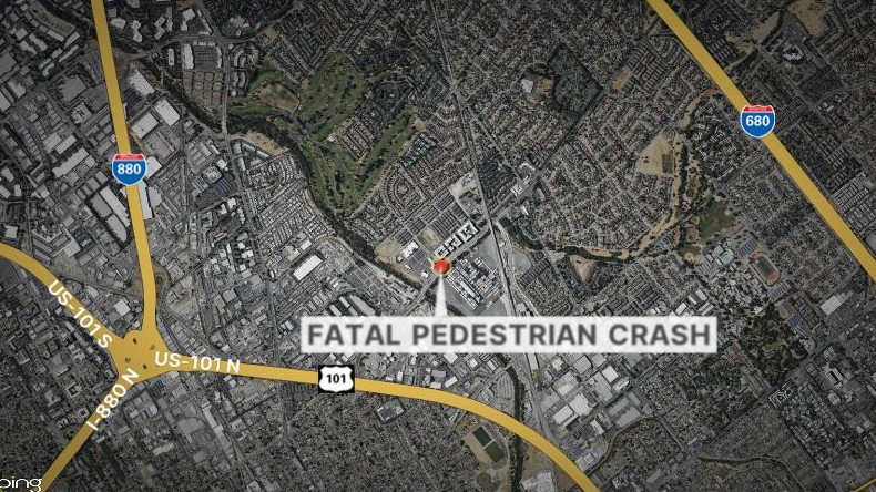 Pedestrian killed in San Jose’s first traffic fatality of 2025 1 fatal pedestrian crash san jose map berryessa road 2nFciC
