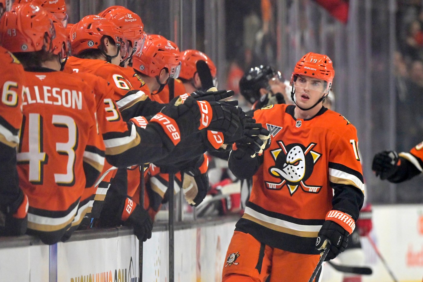 Ducks midseason report card: Grading the players, coach and front office 1 AP25001069637824 1 5EN9Ph