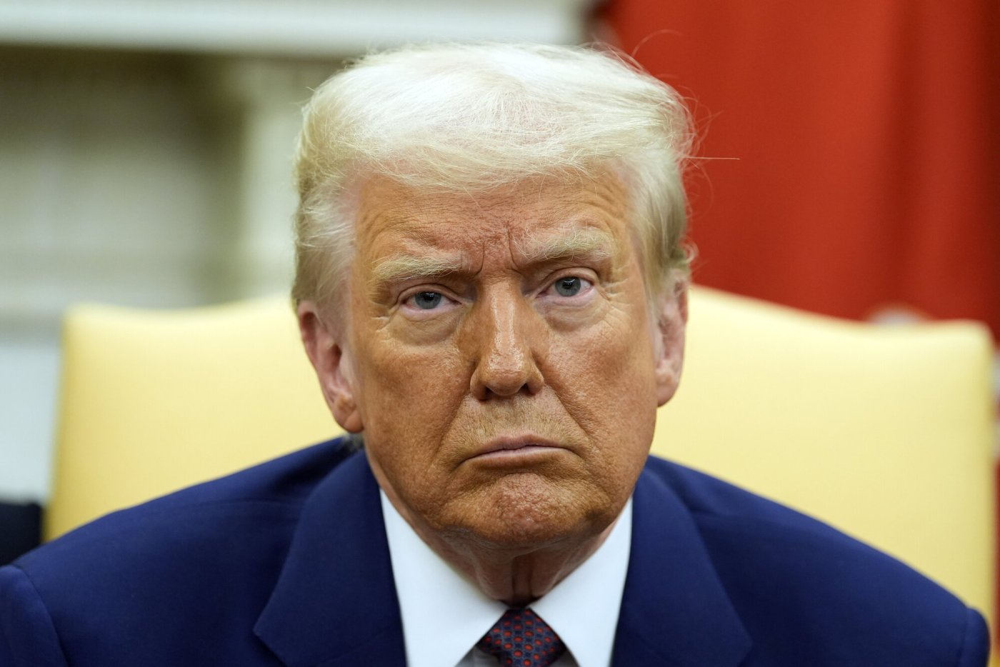 Trump floats 25% auto, drug, chip tariffs, upping trade threats 1 OCR L TRUMPYEARBOOK 2URCQv