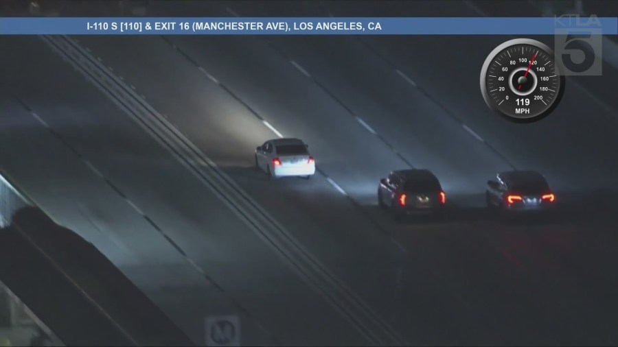 CHP in pursuit of suspected carjacker 1 Pursuit 1 3 wM13Au