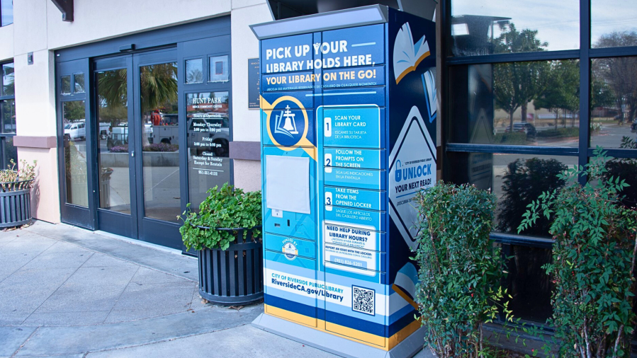 Riverside unveils library book lockers across city; ribbon cutting ceremony announced 1 Riverside Library book lockers dSCk4R