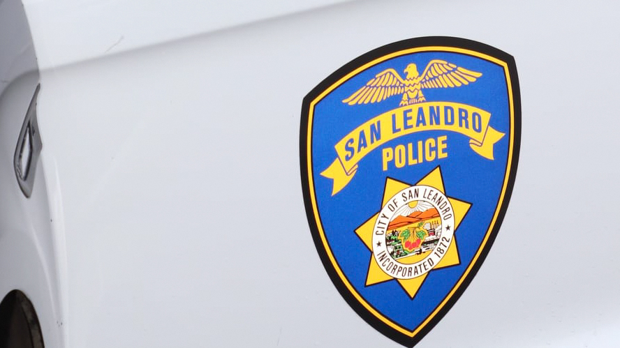 San Leandro PD ID's officers involved in shooting with suspect 1 san leandro police department pd patrol vehicle car shield wG1EDE