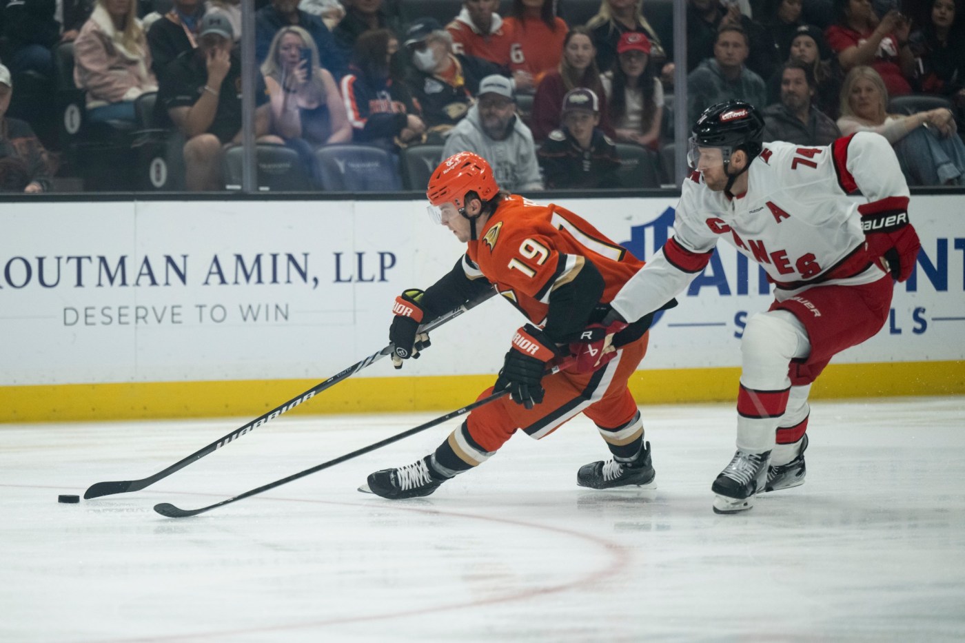 Ducks’ playoff hopes dwindle with loss to Carolina 15 AP25083034680839 qyLXe1