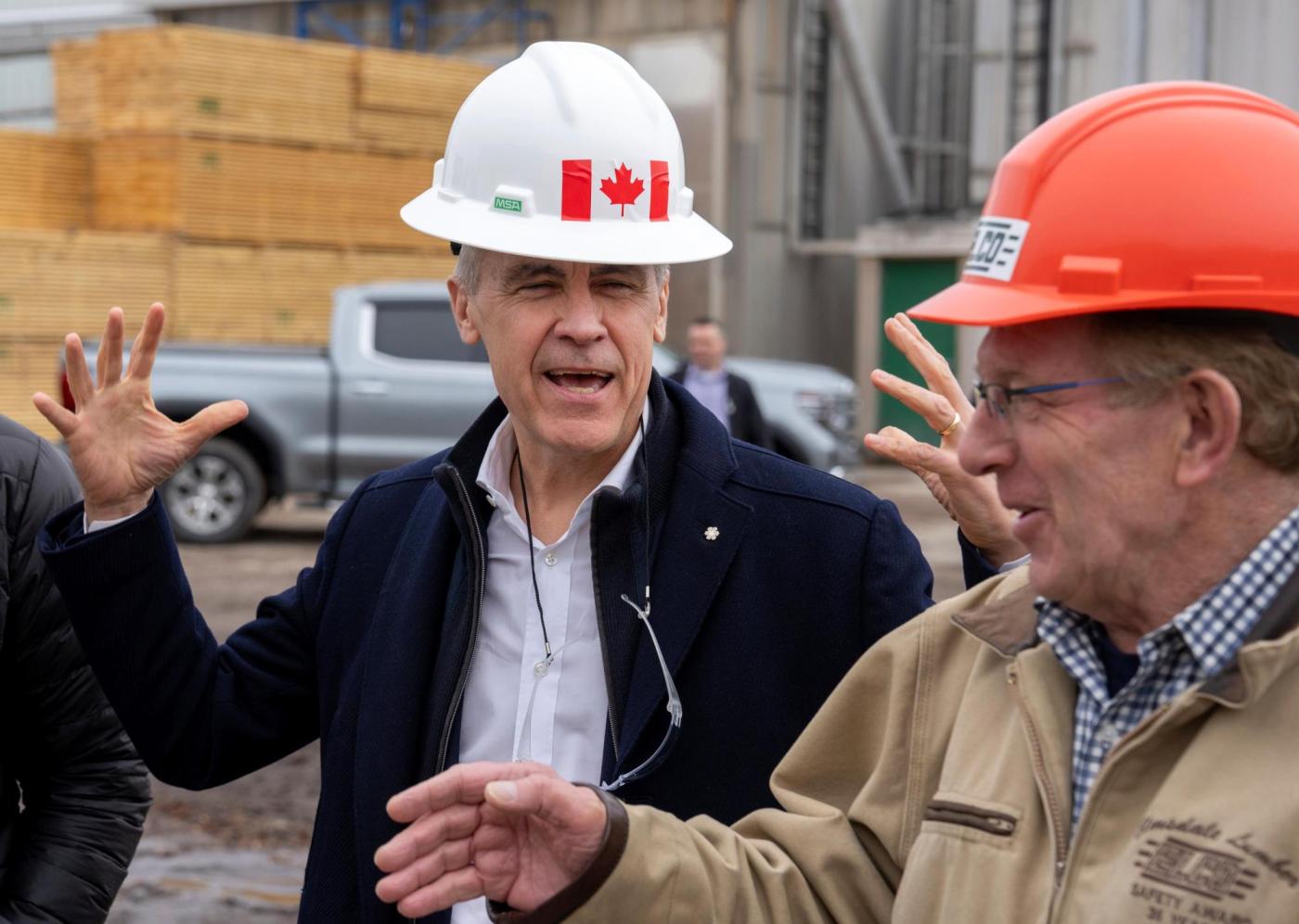 Canadian Prime Minister Carney says trade war is hurting Americans, noting consumer confidence 2 Canada Elections Carney 26224 2GSyWg