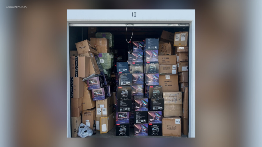 Police say hundreds of thousands of dollars worth of stolen goods were hidden in Baldwin Park storage units 2 Copy of mug or photo crop 12 CYM6l1