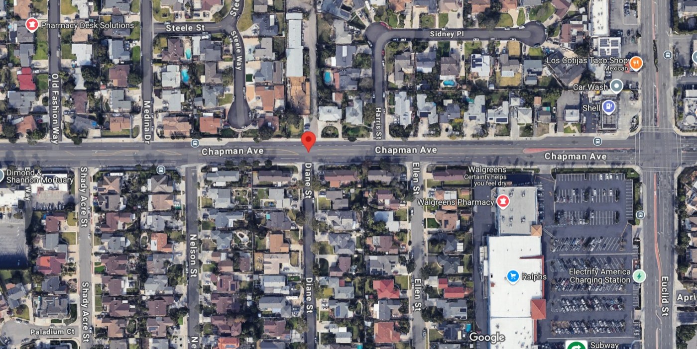 Juvenile driver kills pedestrian in Garden Grove crash 1 OCR Z CHAPMAN AND DIANE GARDEN GROVE 28IubL