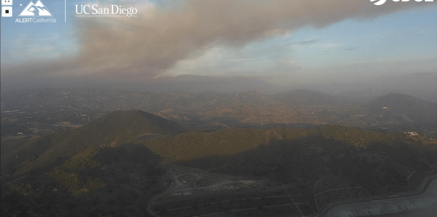Large Brush Fire In Northern San Diego County Prompts Evacuations - Car ...