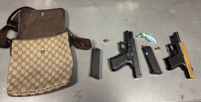 Santa Rosa PD: Ghost gun, fentanyl found in Gucci-like man bag; three arrested 2 gun a35685 QHwtiC