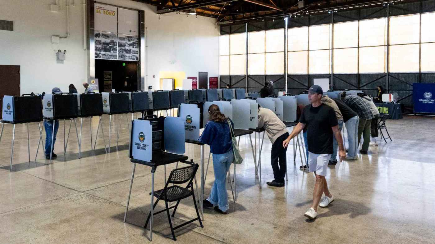 Will the government shutdown impact California’s election on Prop. 50? 1 OCR L VOTECENTERS 1024 a8PGRp