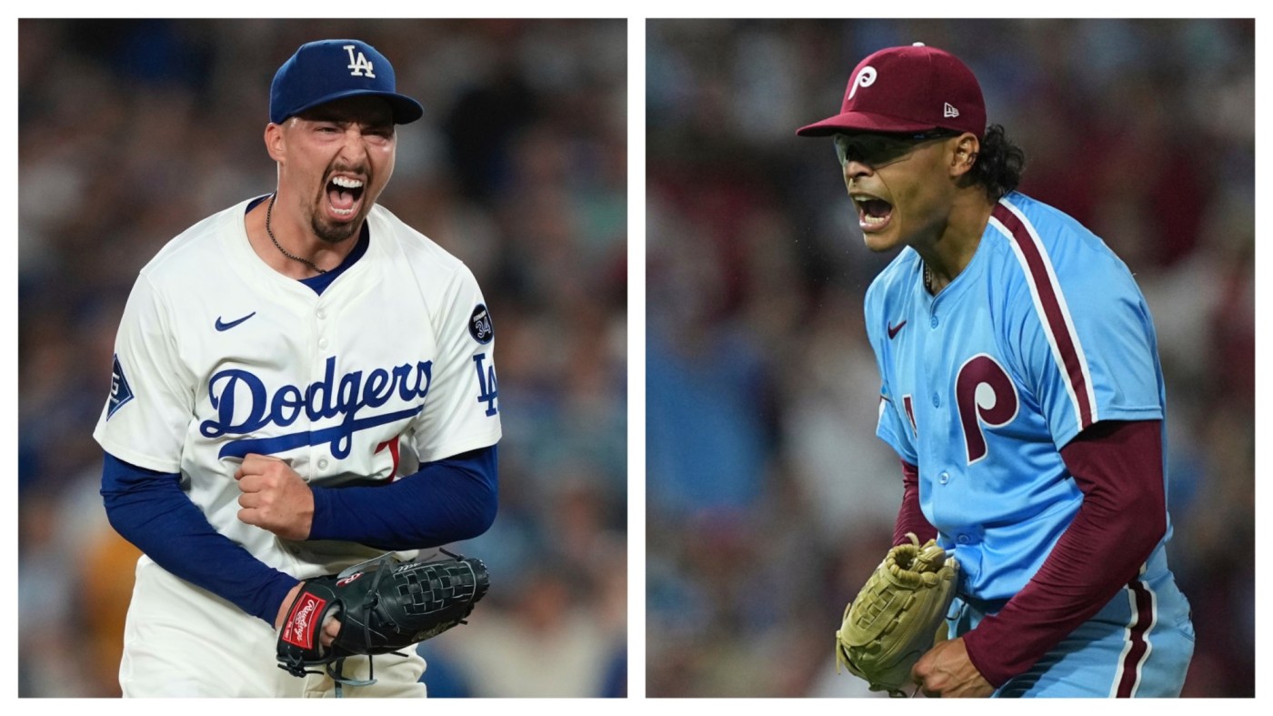 NL Division Series Game 2: Dodgers at Phillies, lineups, starting pitchers, TV info 1 Snell Luzardo G2 HE4AaB