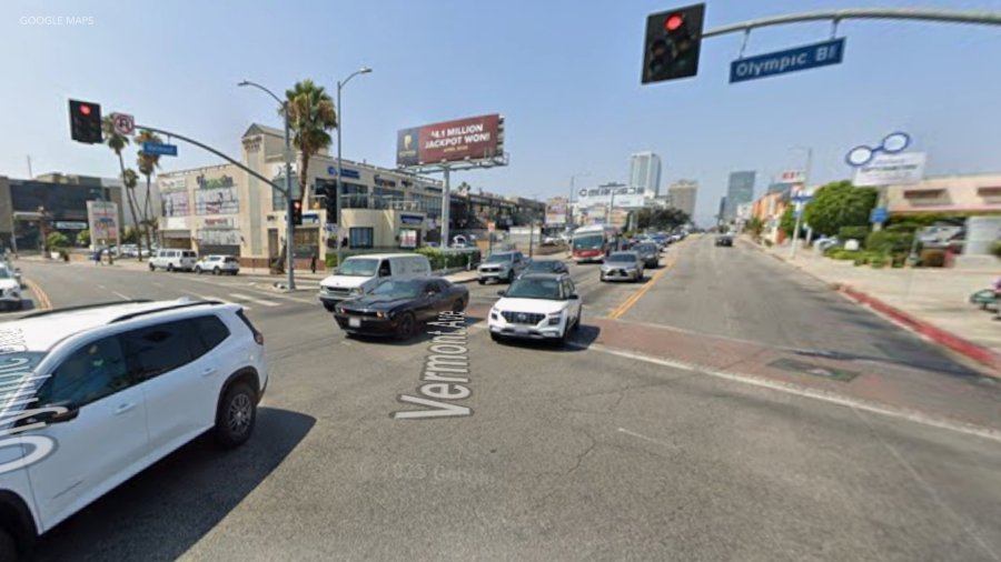 LA olympic blvd vermont ave google maps 6mEYgI