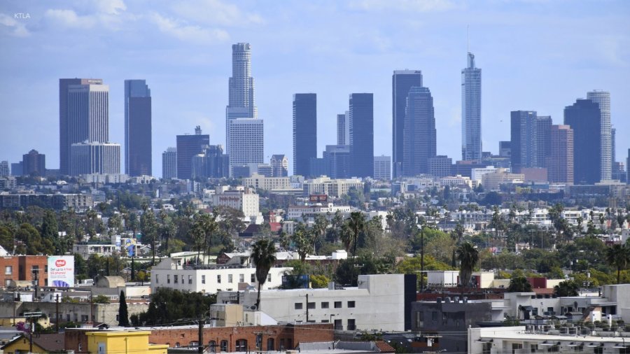 downtown los angeles skyline DZot31