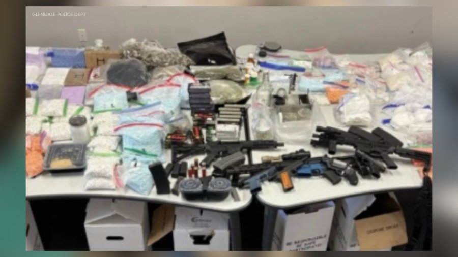 17 kilos of fentanyl, 500K counterfeit pills and more seized in Glendale PD bust 1 glendale narcotics fullscreen Y19kfu