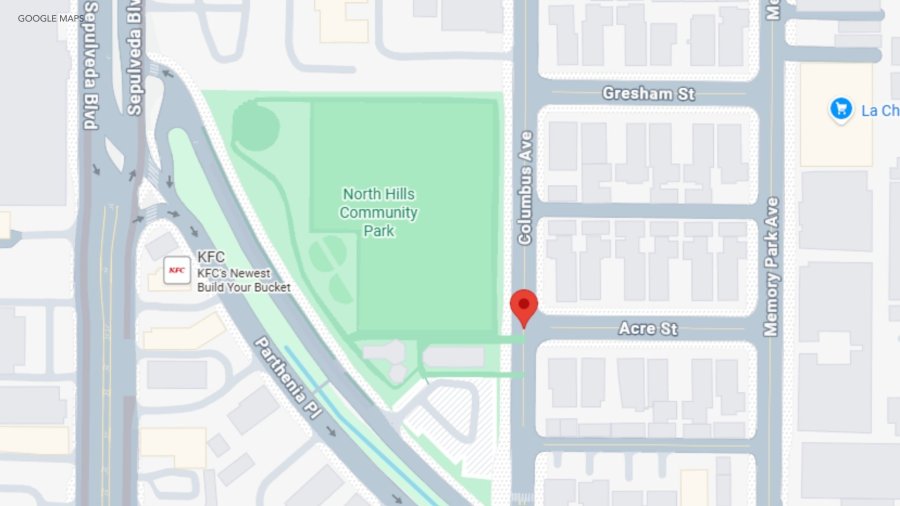 north hills kidnapping map