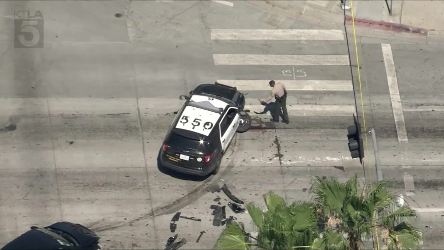 weho deputy crash fDL1XY