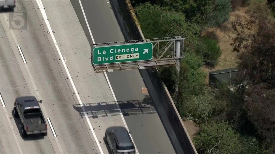 10 freeway la cienega exit C0oaoB
