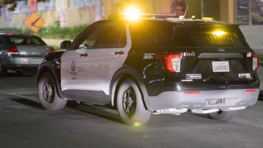 LAPD cruiser baKcjm