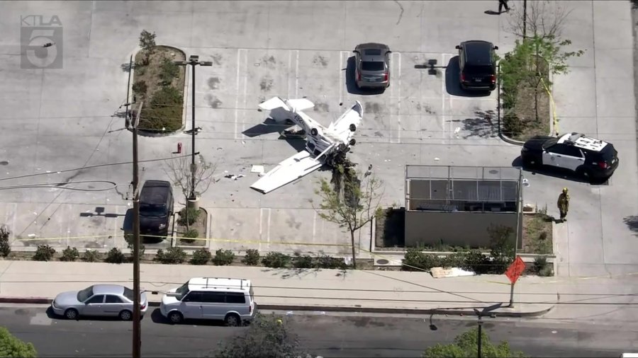 plane crash pacoima sky5 6q1ZNb