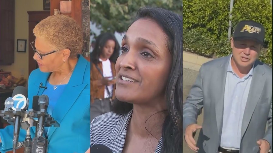 L.A. mayoral candidates make final push as Hollywood weighs in on race 1 la mayor candidates GaMtZZ