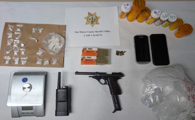 Alleged road rage on San Mateo County coast leads to gun, drugs arrest 1 montara road rage gun arrest san mateo county sheriff RI6EsK